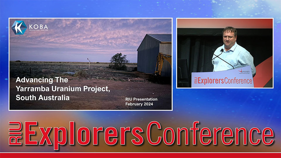 Ben Vallerine Presenting at RIU Explorers Conference